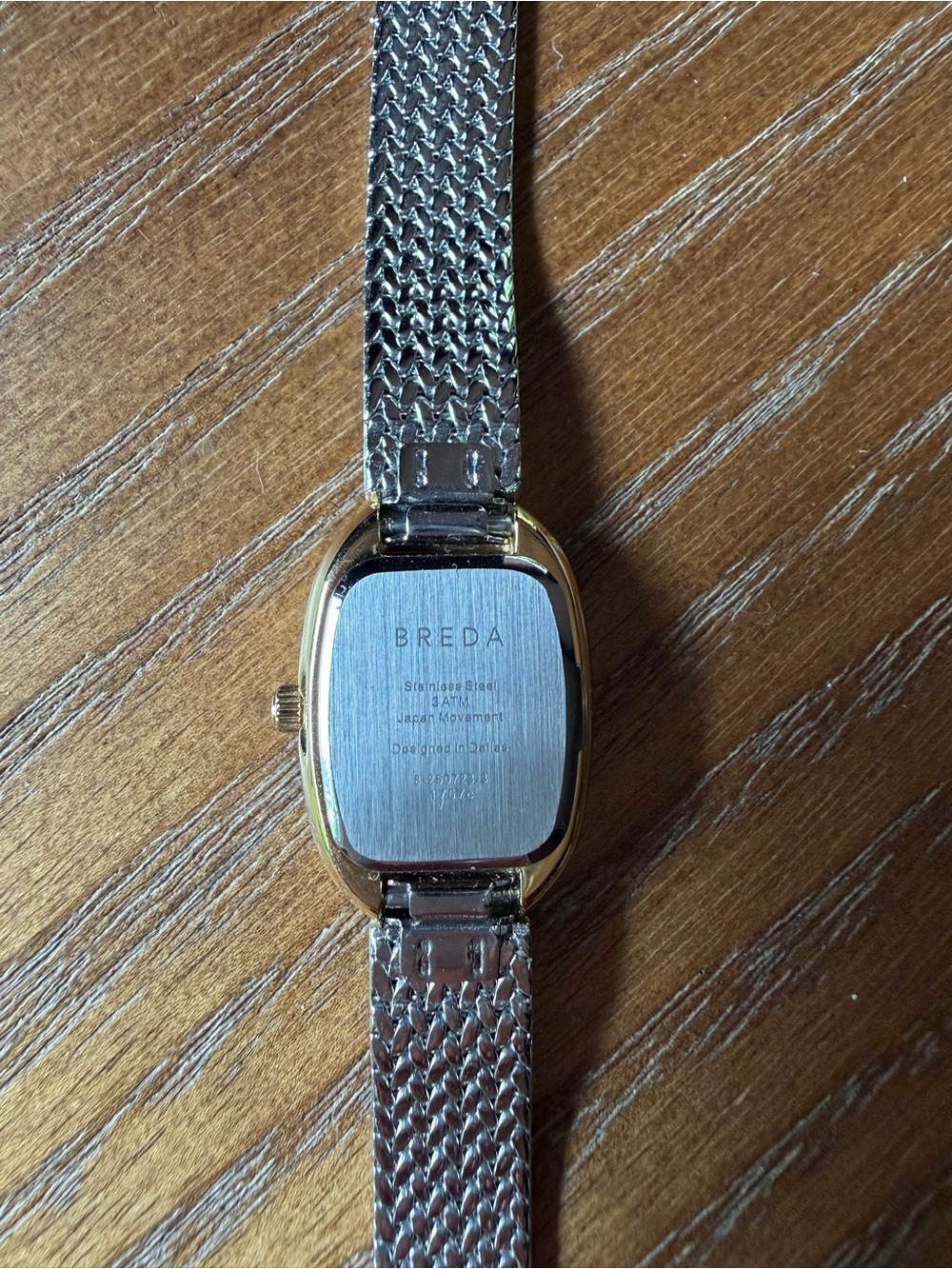 Breda Jane Small Two-Tone Tethered Watch Good Used Condition - Picture 4 of 10